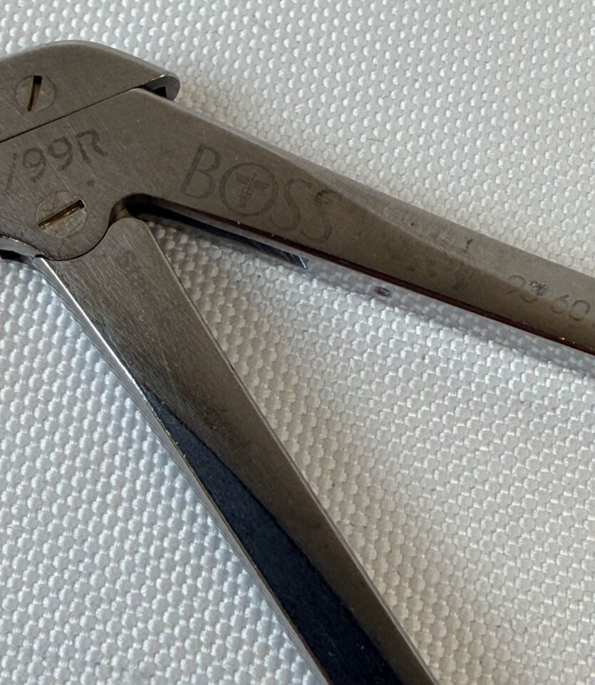 BOSS INSTRUMENTS 93-6012 ThruBite Blakesley Size 1 45deg Angle 4mm Jaws — photo 2