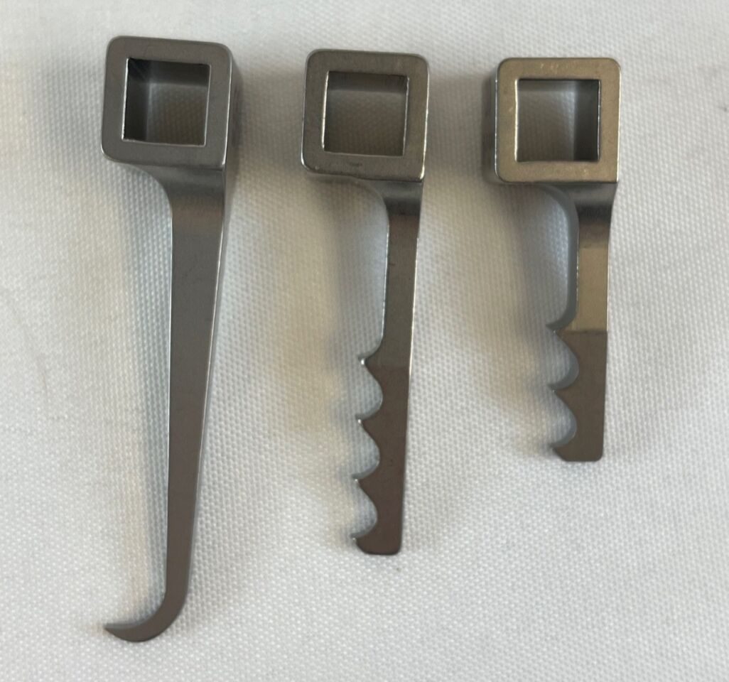 TSI TEDAN  Set of 3 Phantom MC Hook & Multi Toothed Hooks 50 40 30mm Neuro Spine — photo 5
