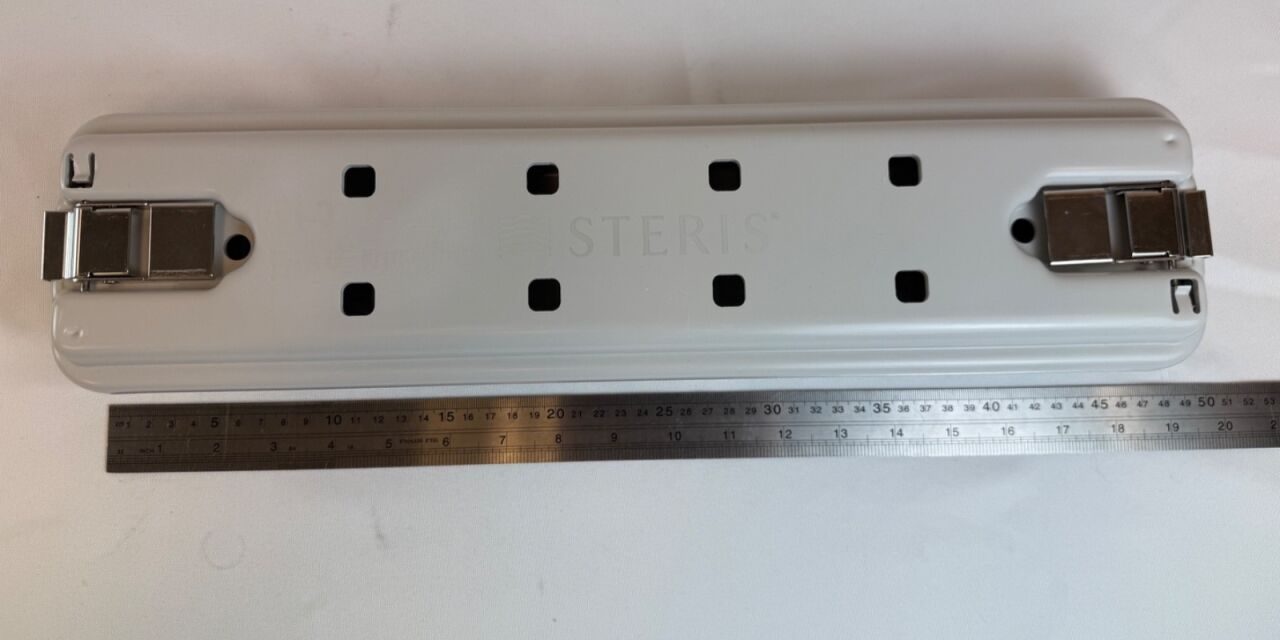 STERIS Dual Laparoscope Sterilization Case w/ Lid 50cm Long — photo 5