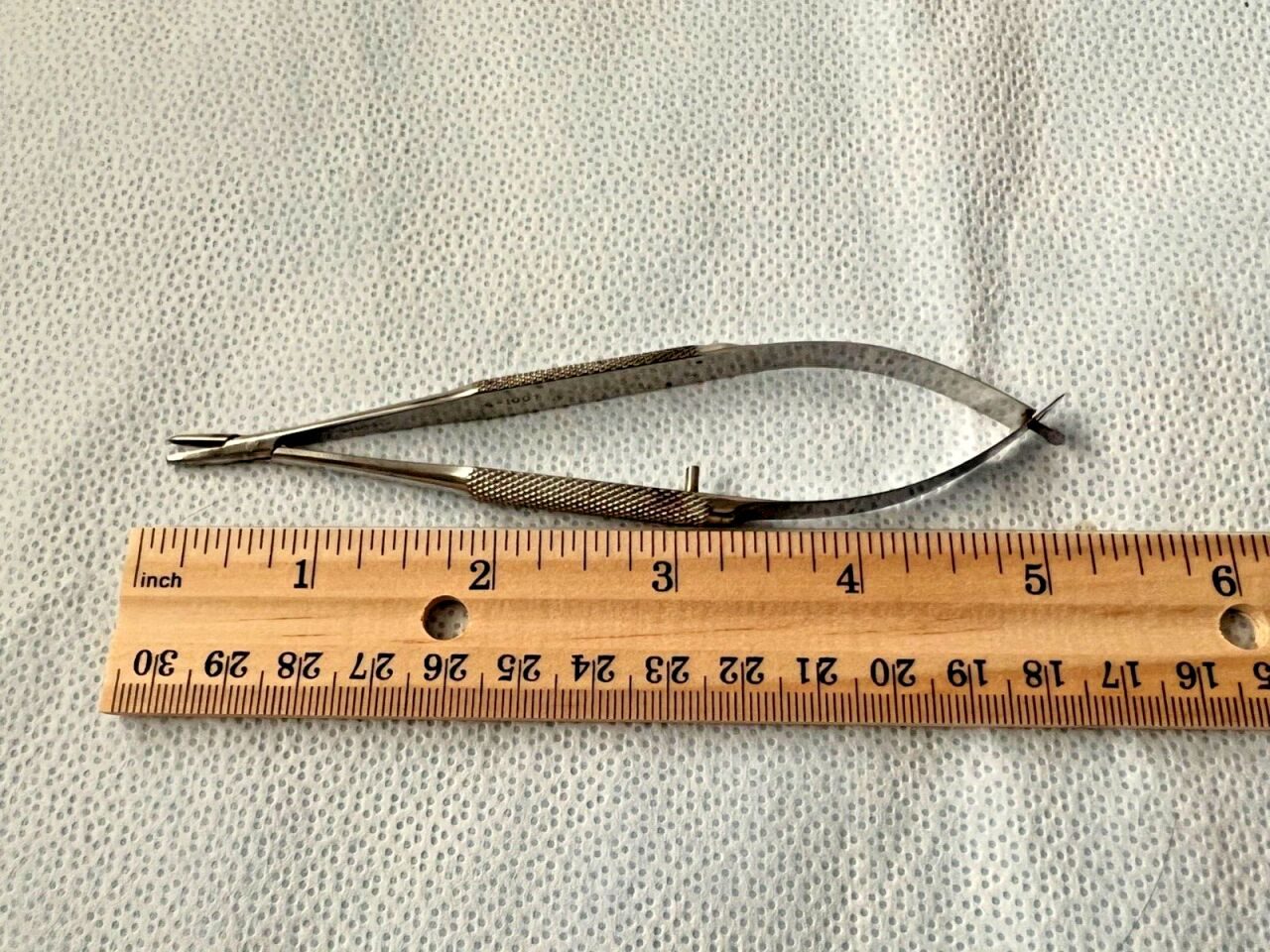 STEPHENS 6-1007 Barraquer Straight Non-Locking Needle Holder 5-1/4" Length — photo 5