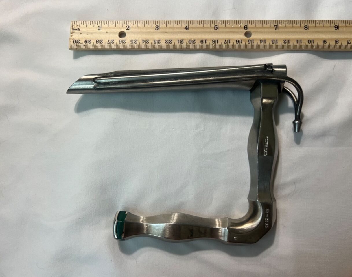 PILLING WECK 52-2232 Ossoff-Karlan Posterior Commissure Adult Laryngoscope 7" L — photo 5