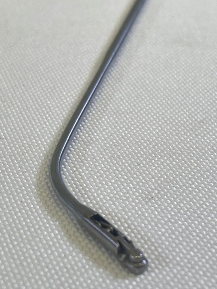 BOSS INSTRUMENTS 93-7051 Giraffe Frontal ThruBite 45deg 2mm Horizontal ENT Forcep — photo 7