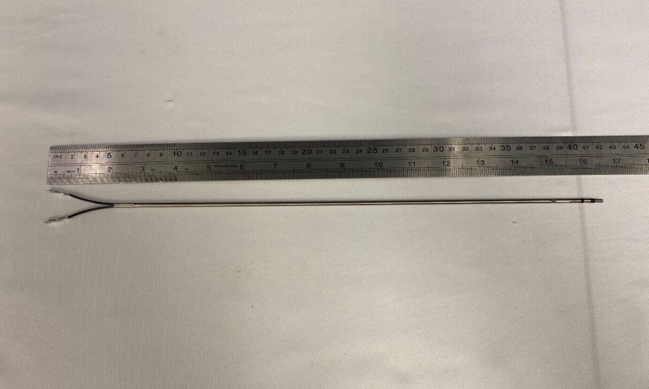R. WOLF 8393.714 Kleppinger Bipolar Insert Paddle Jaw 5mm x 33cm — photo 1