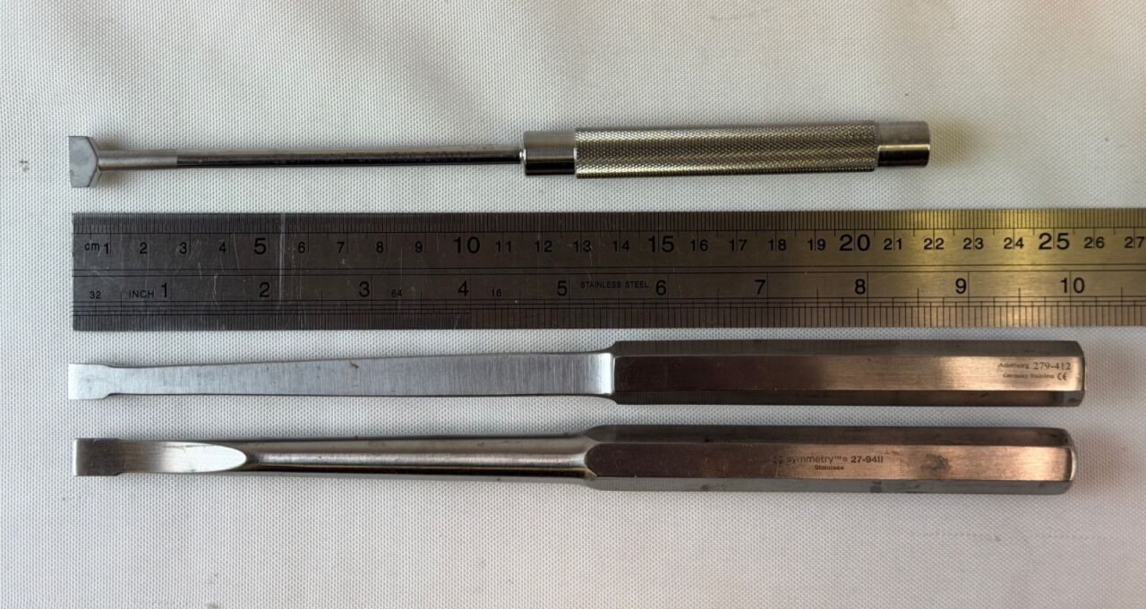 SYMMETRY Set of 3  & Amerisurg 10" & 8.5" Bone Impactors Orthopedics Neurology — photo 7