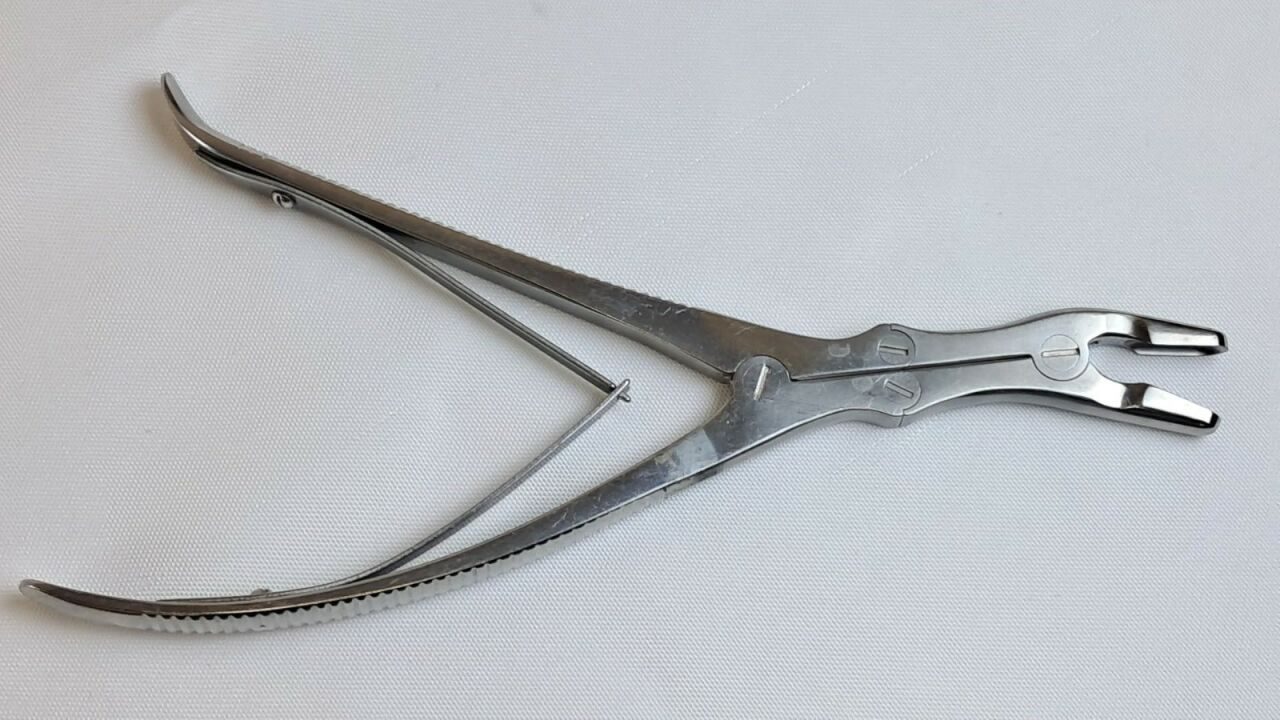 LEKSELLSTILLE D/A Curved 6mm Bone Cutting Rongeur — photo 2