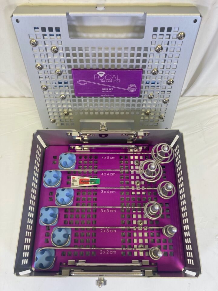 FOCAL THERAPEUTICS F0101 Biozorb Sizer Set w/ Sterilization Case ObGyn General