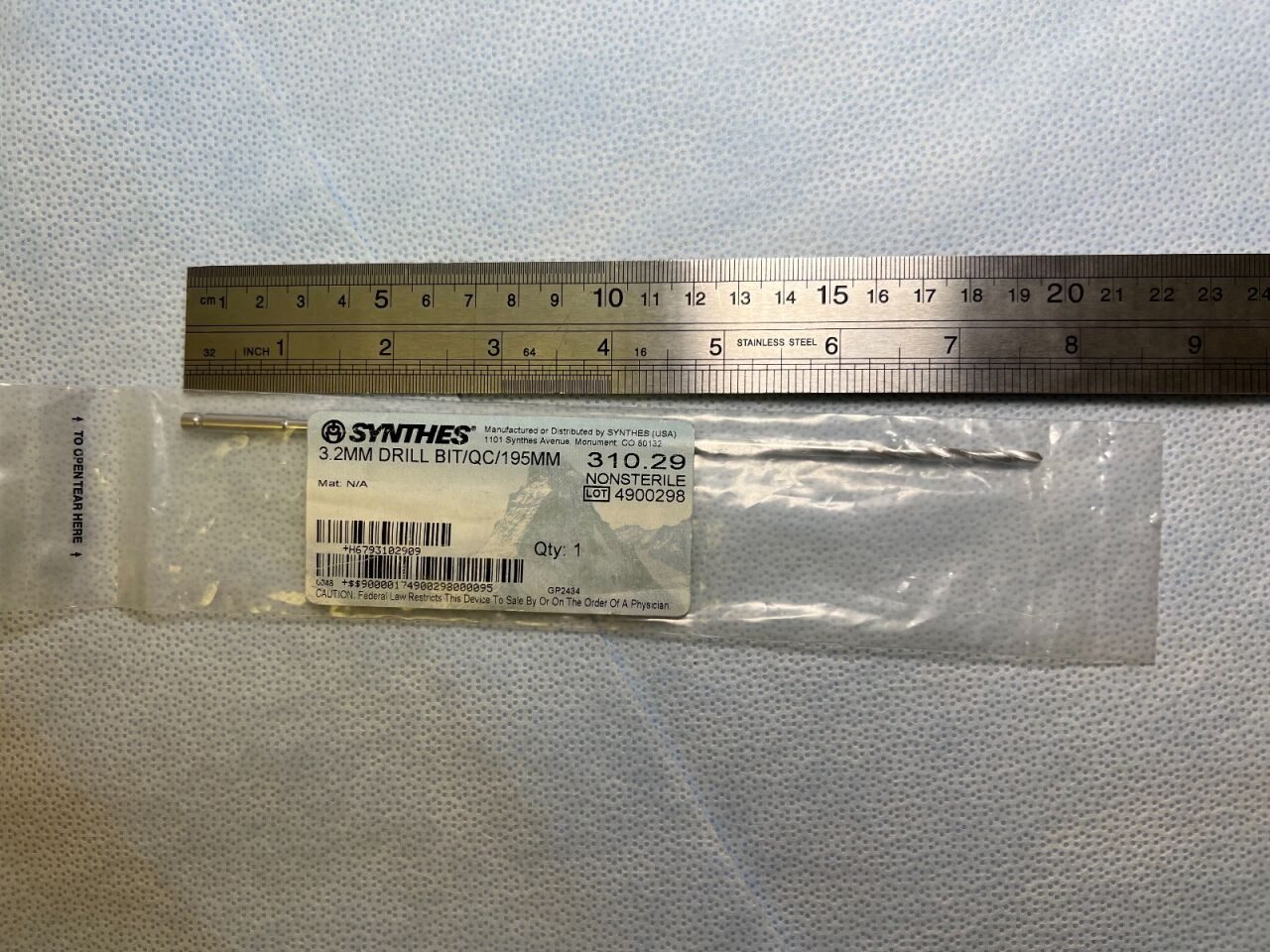 SYNTHES 310.29 Drill Bit