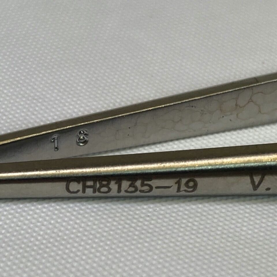 V. MUELLER CH8135-19 Delicate Touch Micro Needle Holder Extra Fine Dust Jaws — photo 3