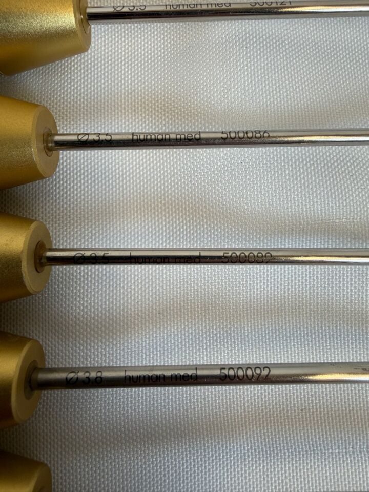 HUMAN MED Body Jet Set of 11 w/ Tray Liposuction Cannulas — photo 5