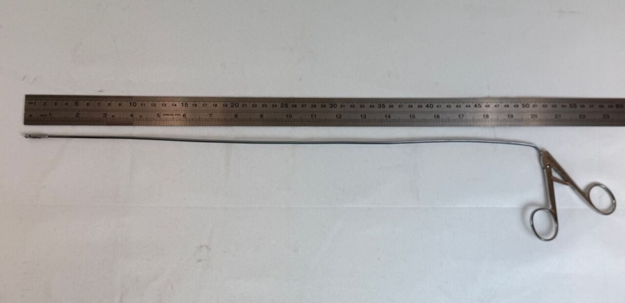 KARL STORZ 10370L D/A Spoon Shaped Forceps 5.5mm Jaw 2.5mm Shaft 50cm — photo 7