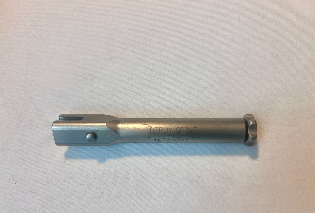 DEPUY 22797-88-960 Orthopedic Frame Handle w/ Screw Tightener