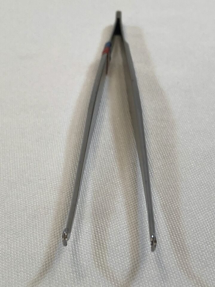 AESCULAP BD765 Hunt Tumor Forceps Angled 5mm Serrated Ring Jaws 200mm Length — photo 6