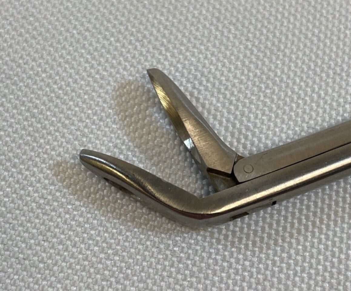 RICHARDS OLYMPUS 23-0672 Weil Blakesley Ethmoid Forceps 45deg Up x 5mm x 13mm Jaws — photo 3