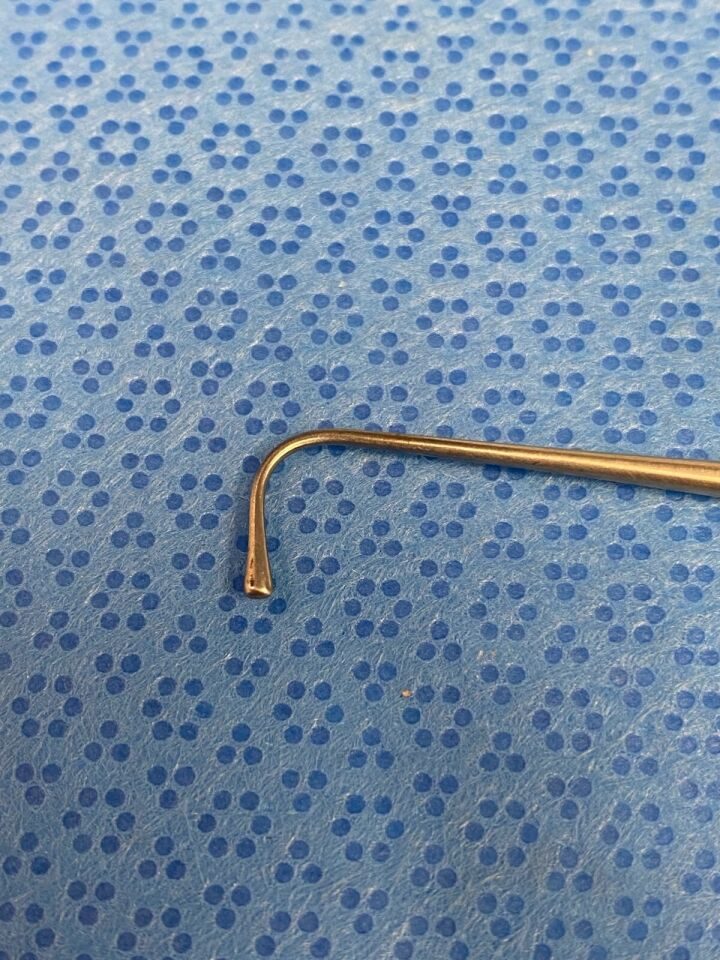 WECK 7503 Graefe Muscle Hook 10x2mm 5.5" — photo 5