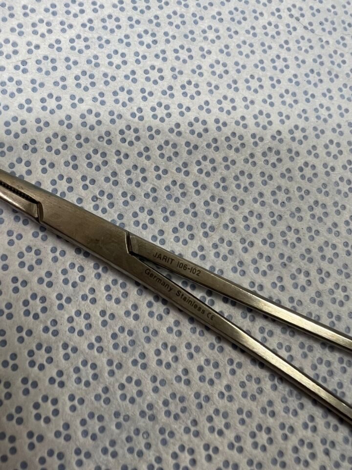 JARIT 106-102 Halstead Mosquito Forceps, Curved, 5" — photo 2