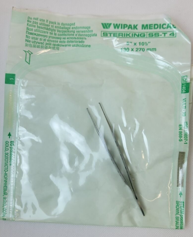 AESCULAP OC051R Bishop-Harmon Iris Tissue Surgical Forceps, Straight Tips — photo 5