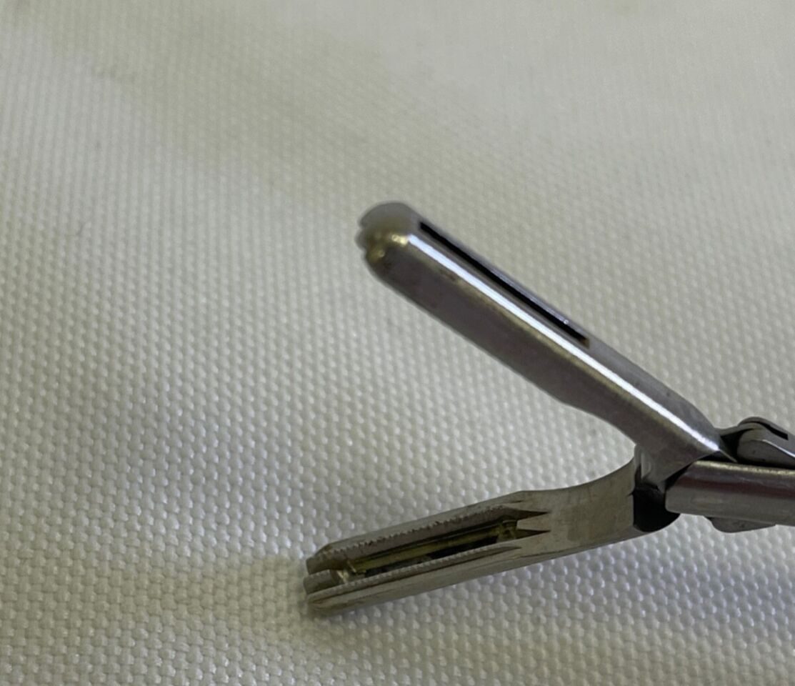 ELMED EL6251645-10 Insulated Hunter DeBakey Grasper 10 5mm Shaft 45cm Laparoscopy — photo 6