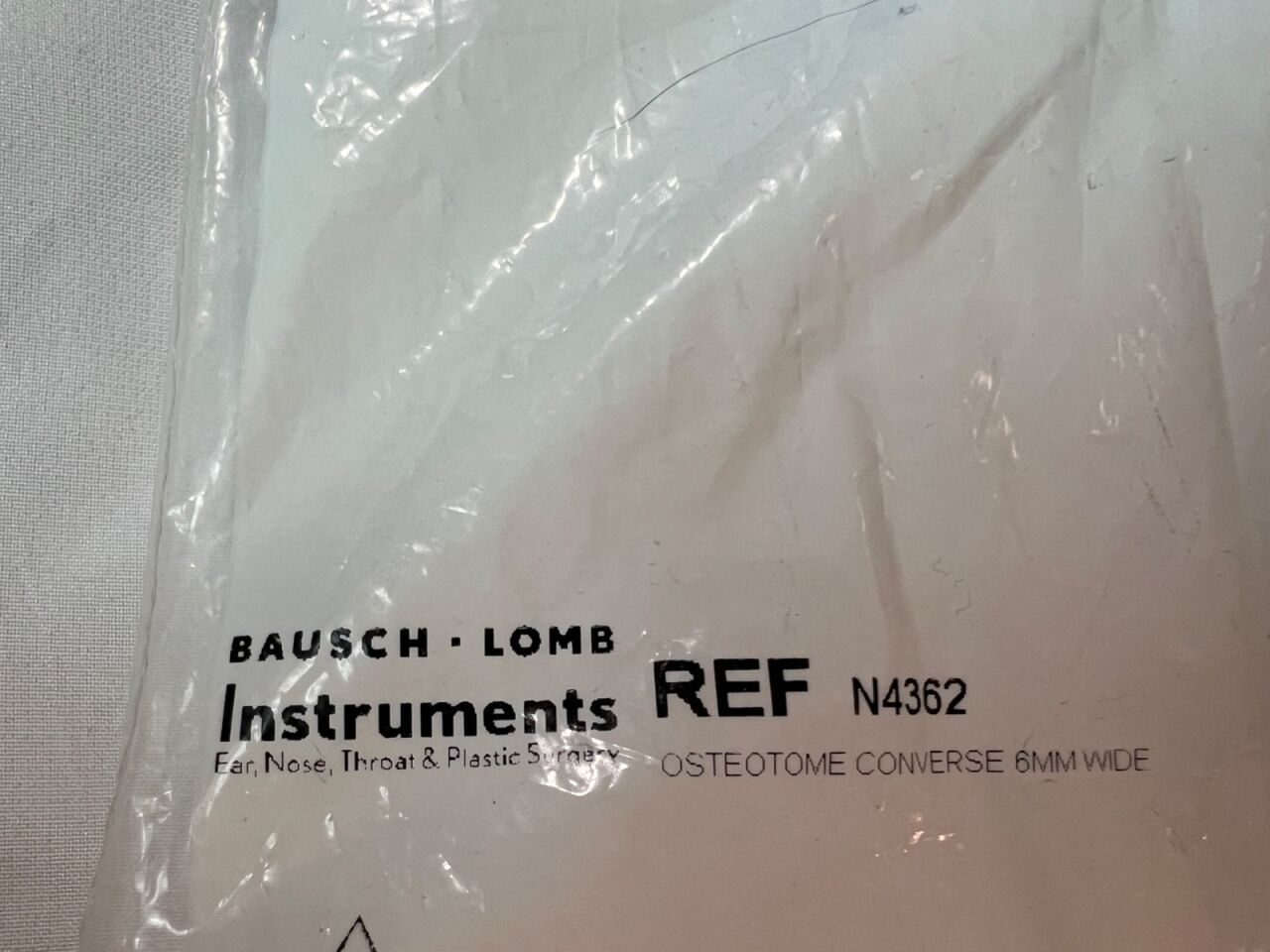 BAUSCH & LOMB N4362 Converse Osteotome Straight — photo 2
