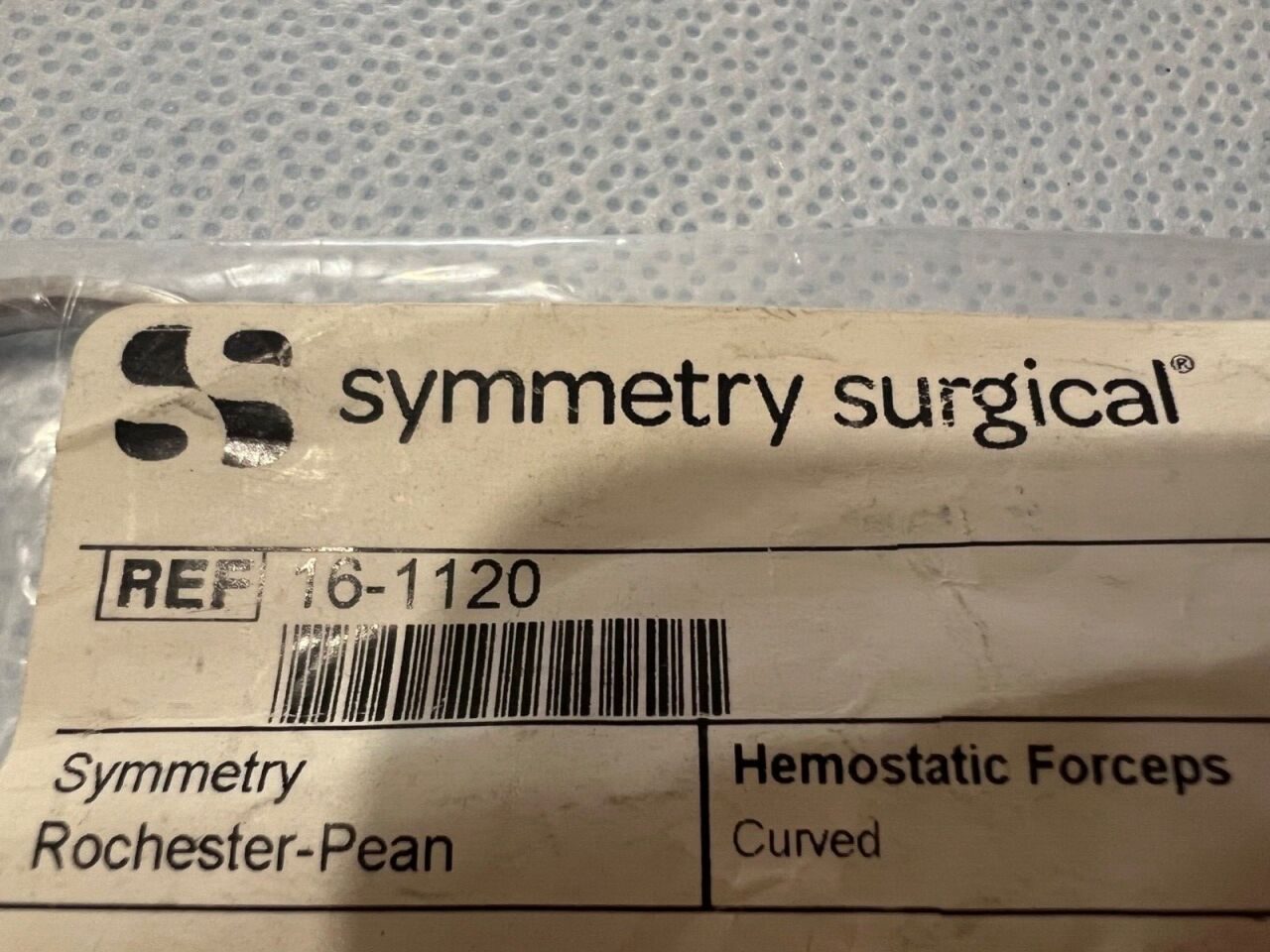 SYMMETRY 16-1120 Rochester-Pean Curved Hemostatic Forceps 8" Length — photo 3