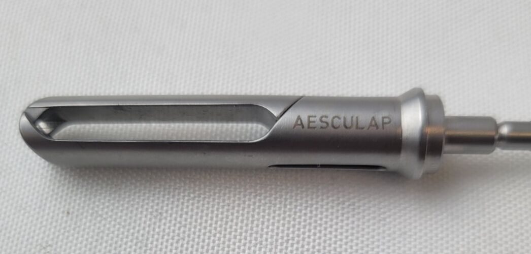 AESCULAP PO623R ADTEC Monopolar Claw Grasper Forcep 2x3 Teeth 10mm — photo 2