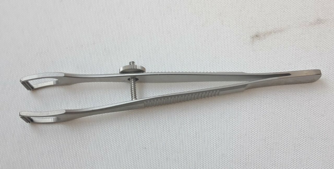 AESCULAP OL010R COTTLE Columella Clamp Surgical Forceps ENT — photo 3