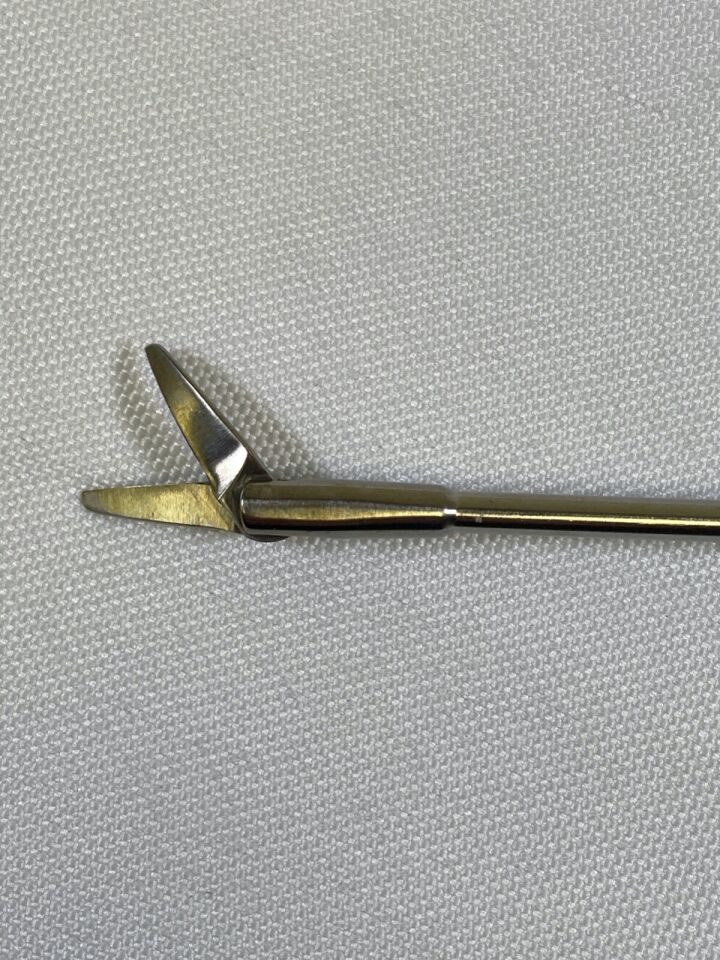 MILLENNIUM SURGICAL 2-29943 Nasal Sinus Scissors Curved Right Blunt Blades ENT — photo 4