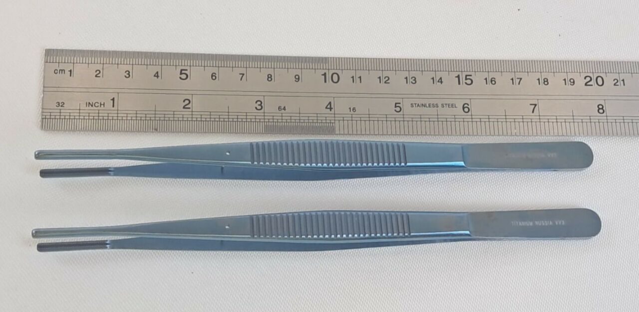 PILLING 359028 Lot of 2 DeBakey Thoracic Tissue Forceps — photo 7