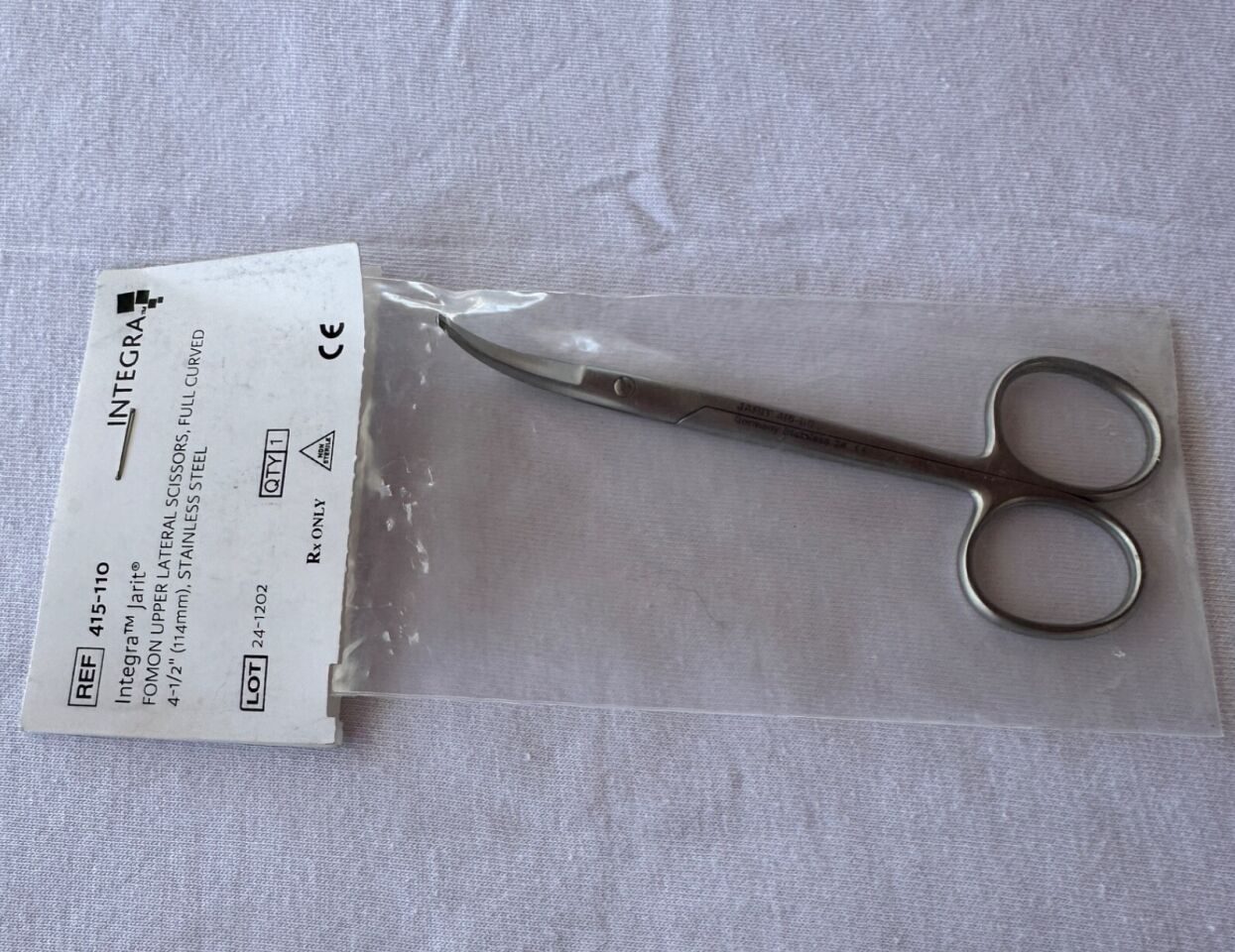 INTEGRA 415-110 Fomon Upper Lateral Full Curved Scissors