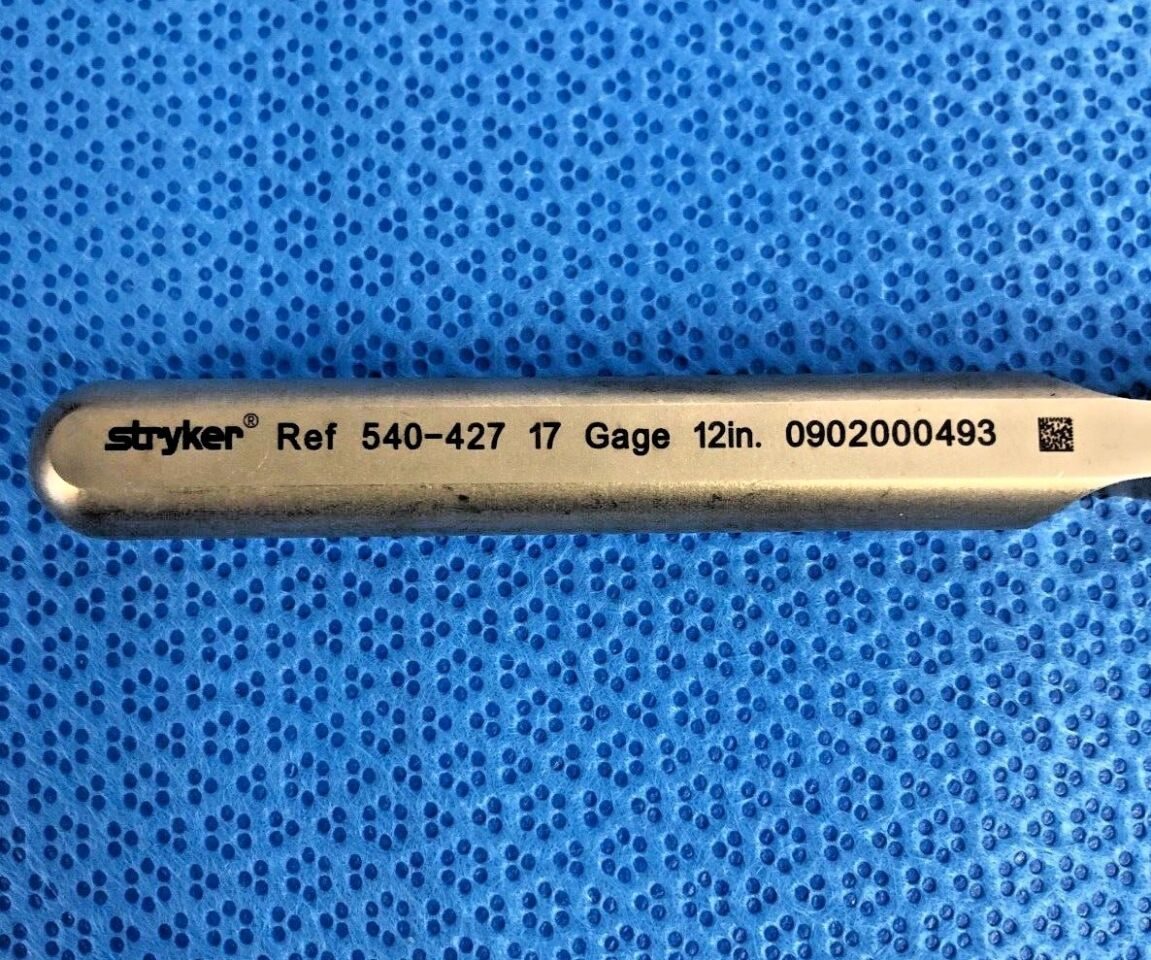 STRYKER 540-487 & 540-427 17 Gage 8in. / 12in. Surgical Probes — photo 2