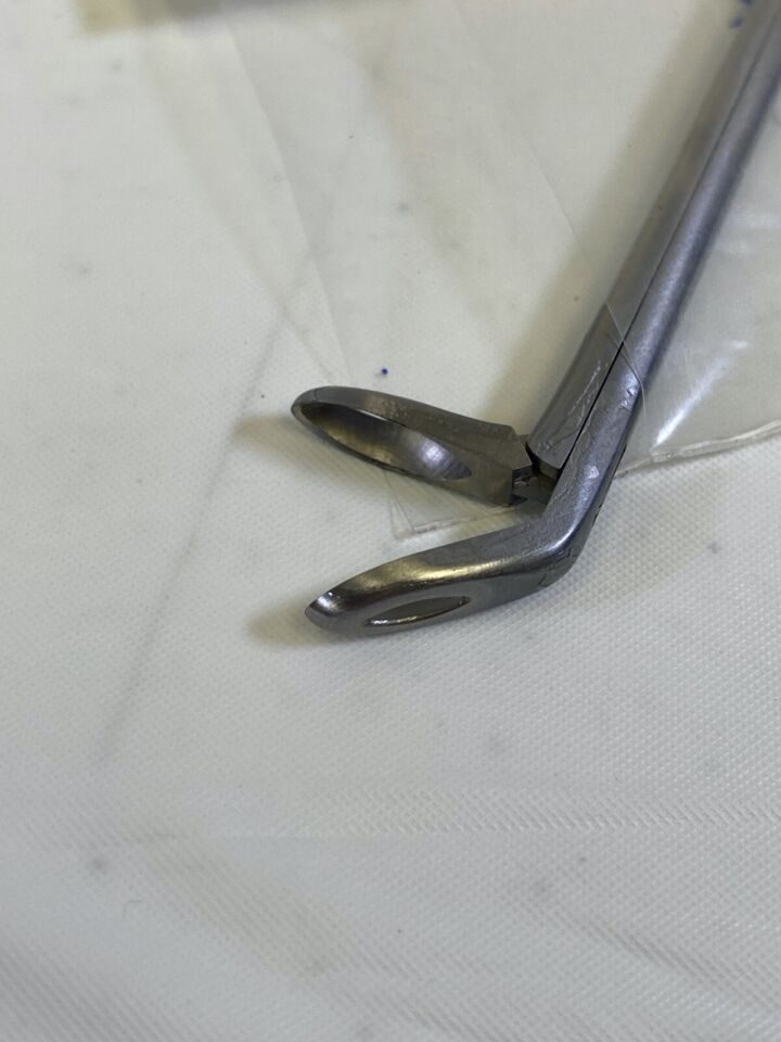 SSI ULTRA SYMMETRY 66-2813 Weil Blakesley Nasal Forcep Fenestrated 45deg x 5mm Jaw — photo 4