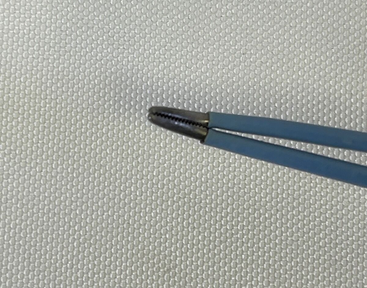 OLSEN  Bipolar Forceps Curved & Straight Tip w/ Bovie ESU Cable - Pair — photo 8