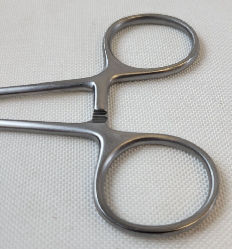 MILTEX 8-7 & 8-8 Set of 2 Webster/Halsey Needle Holders Smooth Jaws — photo 11