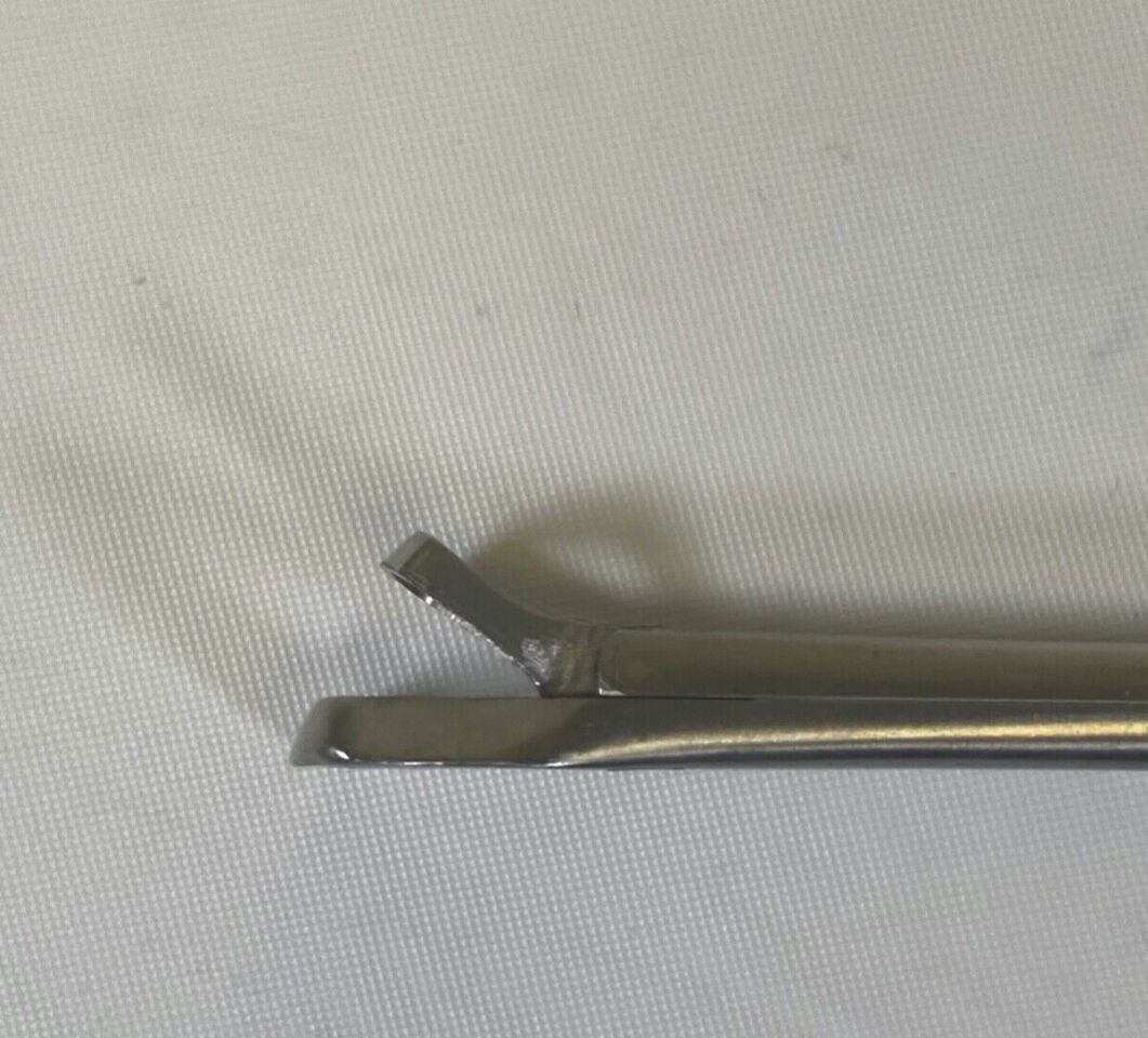 ADLER SURGICAL 53-0212 Adenoid Punch Forceps Straight Triangular 10mm Jaw ENT — photo 5