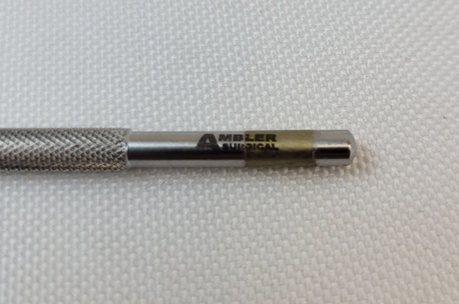 AMBLER SURGICAL 3651E Osher Nucleus Manipulator Angled Shaft 0.5mm K-Shaped — photo 4