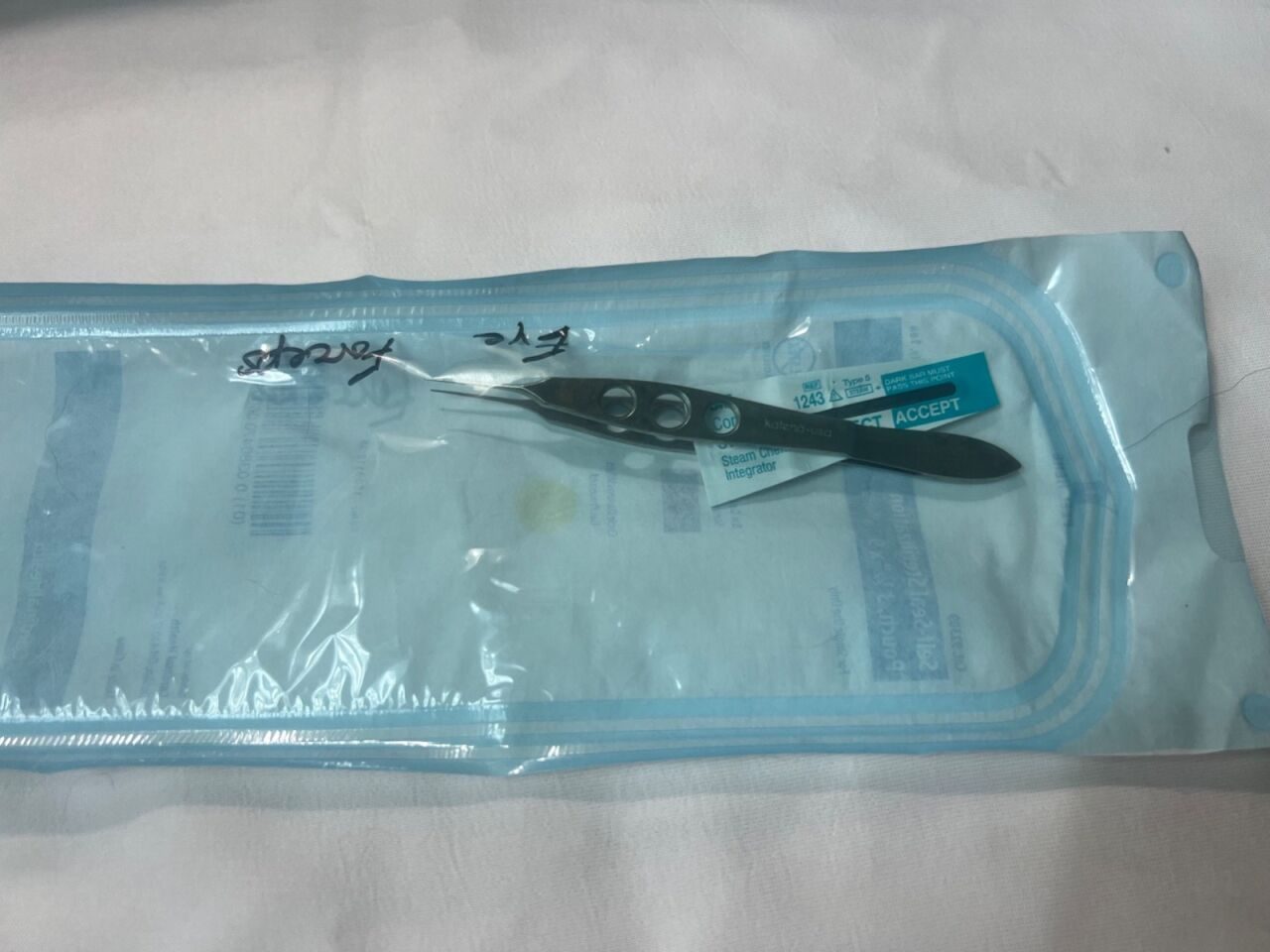 KATENA K5-5000 Ophthalmic McPherson Straight Tying Forceps 4" Length — photo 5