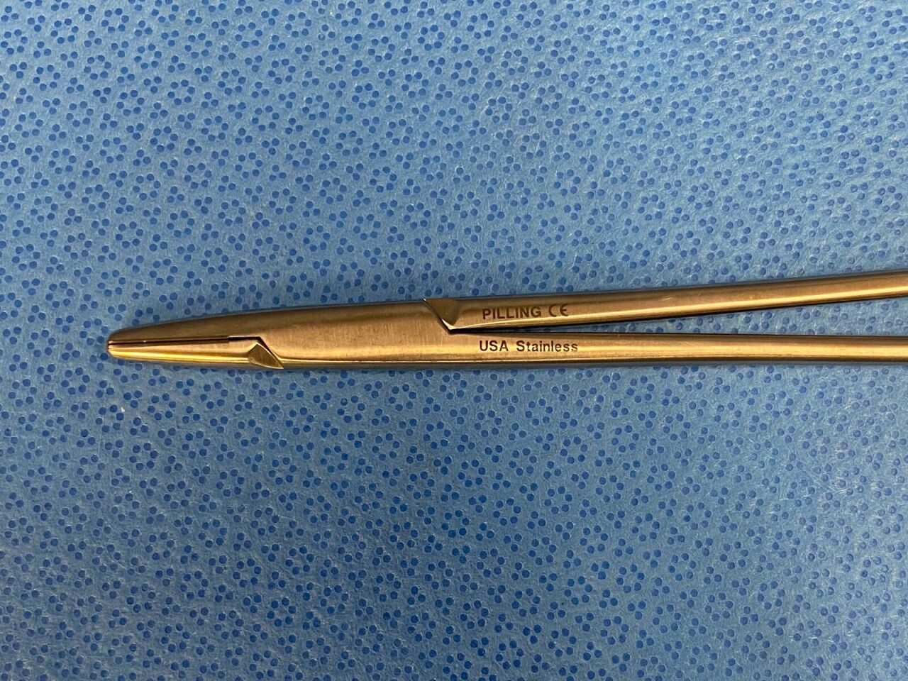 TELEFLEX MEDICAL PILLING 152724 Mayo Hegar Needle Holder 17 x 2.8 mm jaw, 8" — photo 2