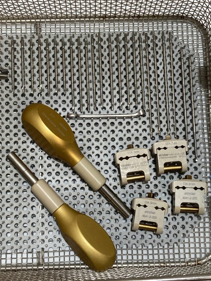 STRYKER Hoffmann II Compact External Fixation APEX Instrument Set — photo 4