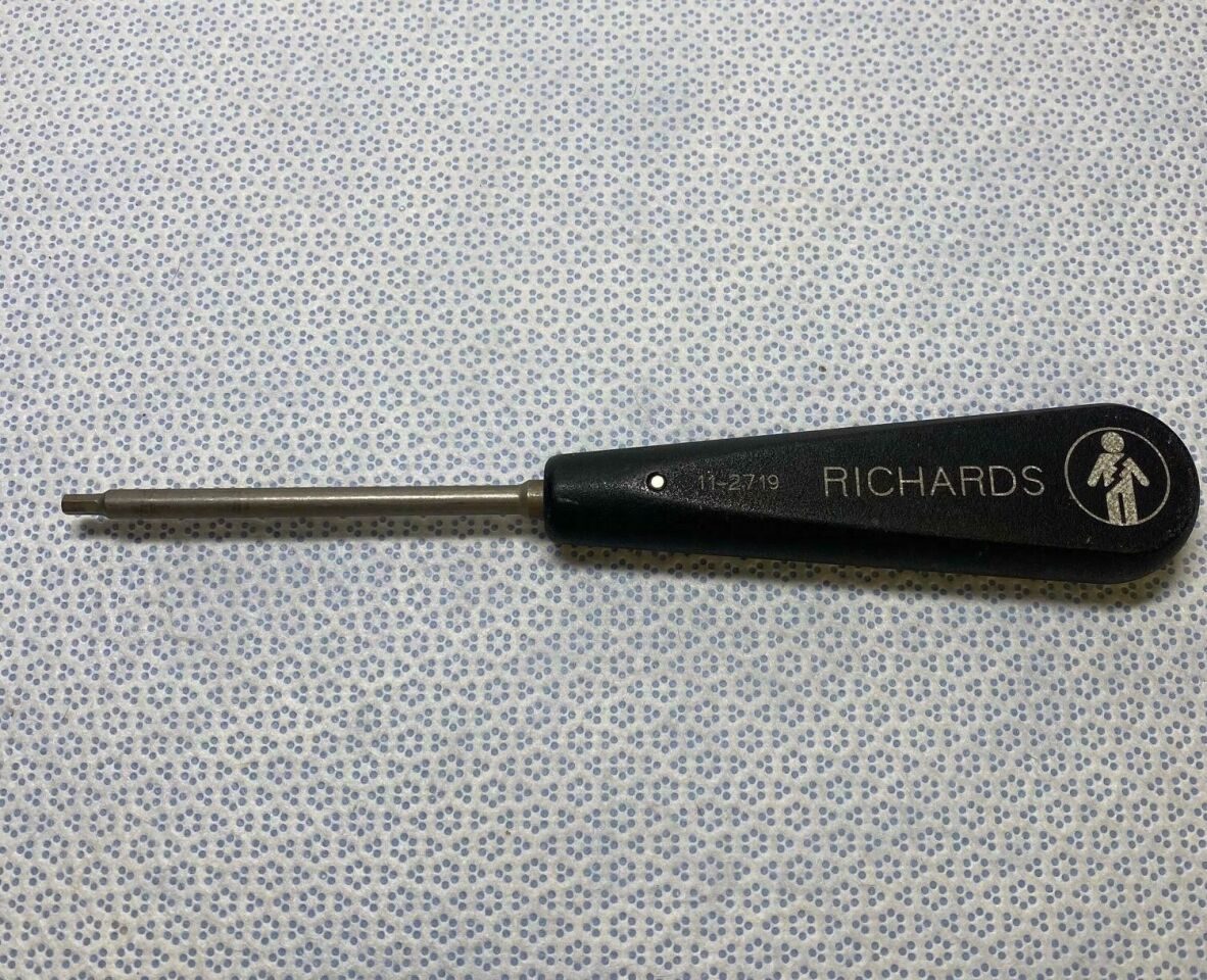 RICHARDS 11-2719 4.0mm Hex Driver 7" — photo 1
