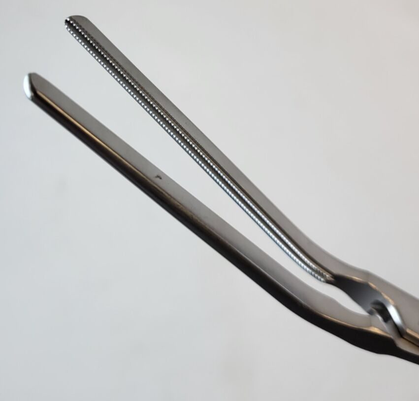 JARIT 325-141 Set of 2 Glassman Intestinal Clamp, Cardio-Grip, 25deg Angle, 9-1/4" — photo 6