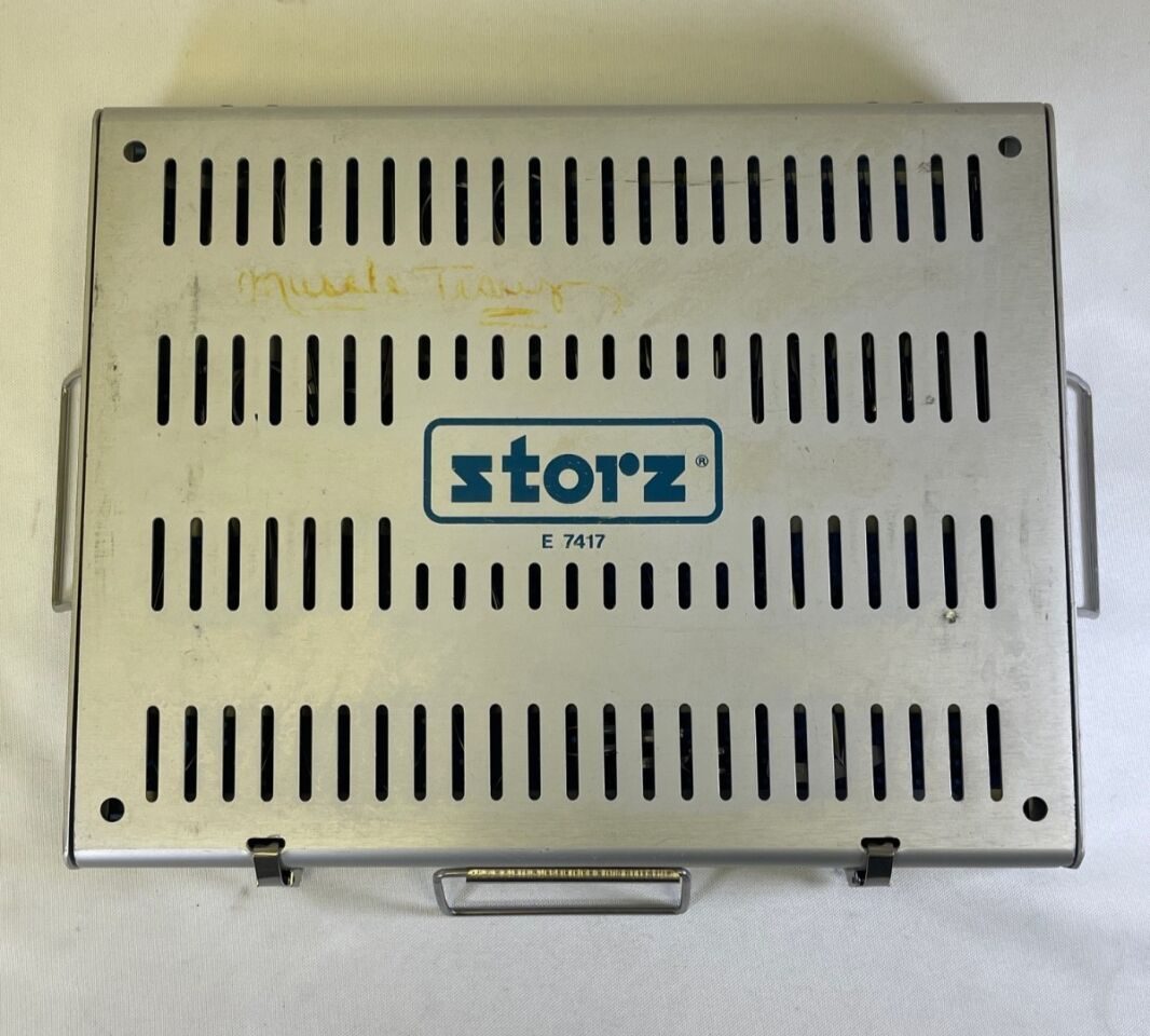 VARIOUS  33 Piece Storz Katena Ophthalmic Eye Muscle Tray w/ Sterilization Case — photo 12