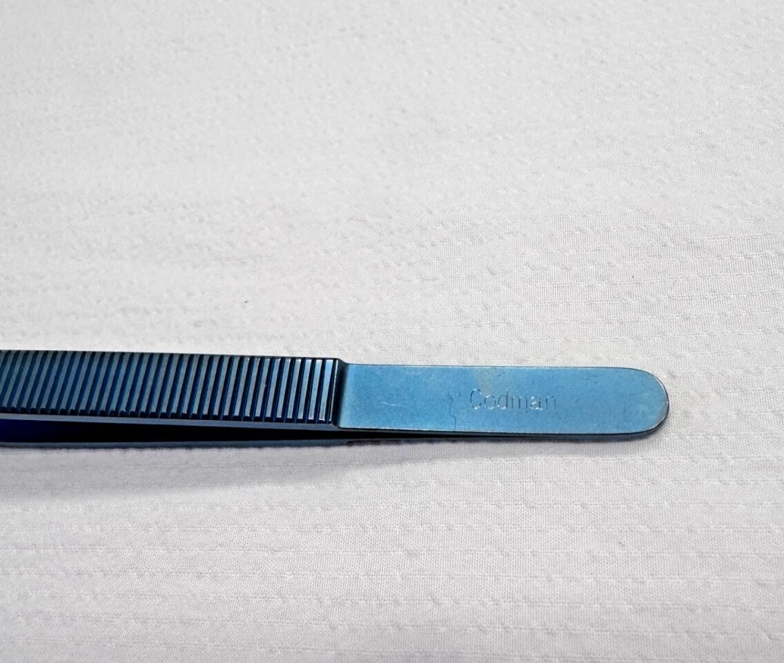 CODMAN 30-8403 DeBakey-Liddicoat Forceps Straight Regular Tip 7 3/4 in — photo 2