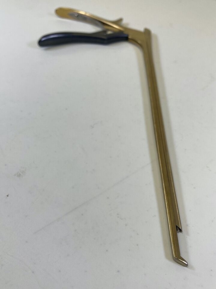 V. MUELLER NL4256-13T T-Coat Ejector Kerrison Rongeur 3mm x 40deg Up x 11" Neuro — photo 8