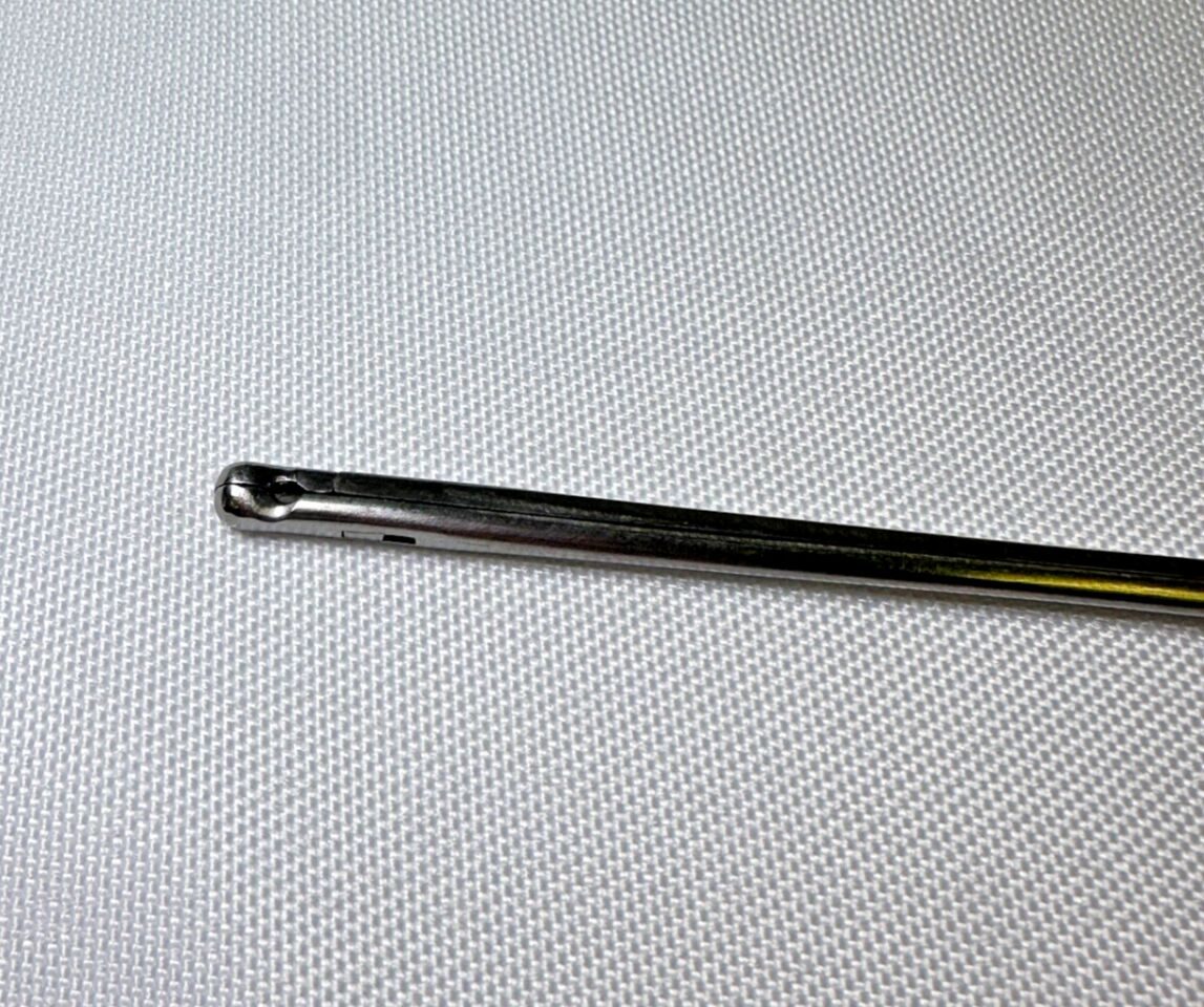 PILLING 50-5134 Straight Sam Roberts Laryngeal Cup Biopsy Forceps 60cm L 4mm Cup — photo 3