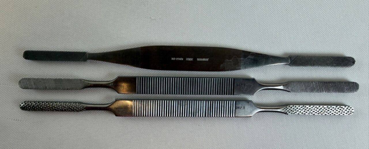V. MUELLER WECK Double Sides Bone Rasps Set   Double Ended Bone Rasps Orthopedics — photo 1