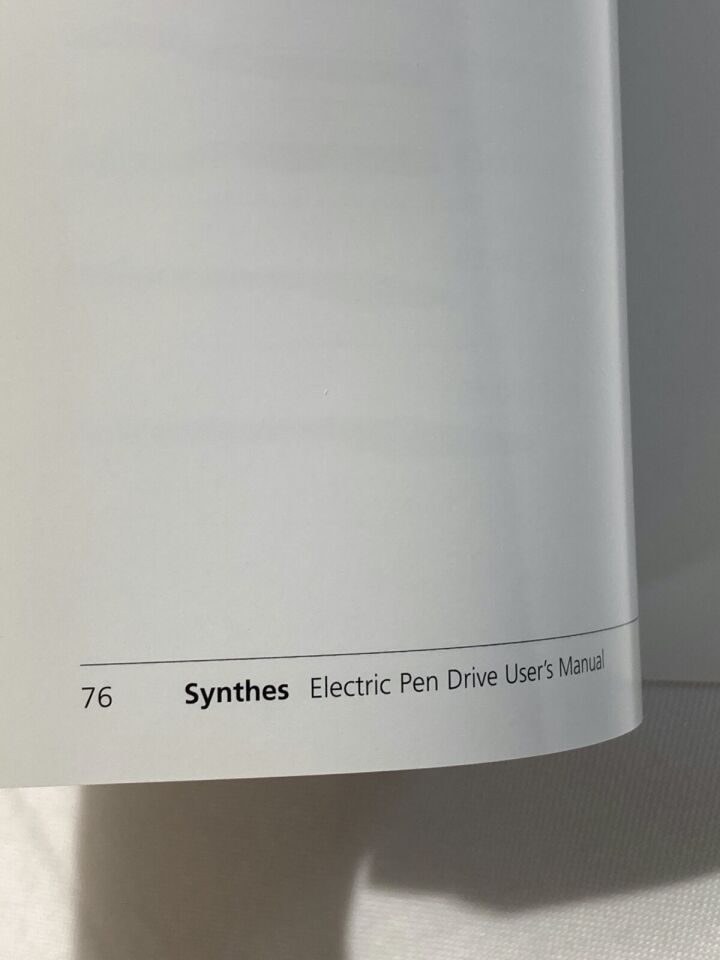SYNTHES Electric Pen Drive Arthroscopy Shaver System — photo 7
