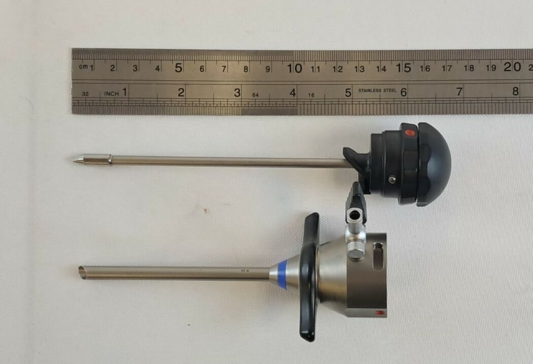 OLYMPUS A5821 A5815 5.5mm Triangular Tip Trocar w/ Cannula — photo 5