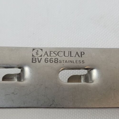 AESCULAP BV668 BV669 BV670 Kirschner Abdominal Retractor Blades - Set of 3 — photo 9