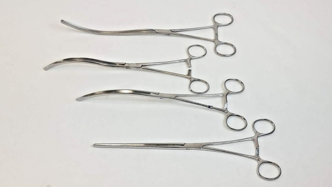 MILTEX Mayo-Robson Doyen Intestinal Forceps 4Pc Set — photo 2