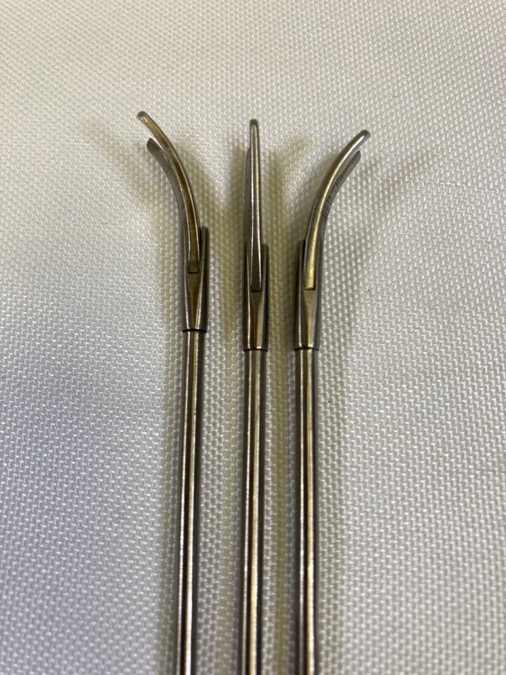 R. WOLF Set of 3 100mm WL Left Right & Straight Nasal Scissors ENT — photo 6