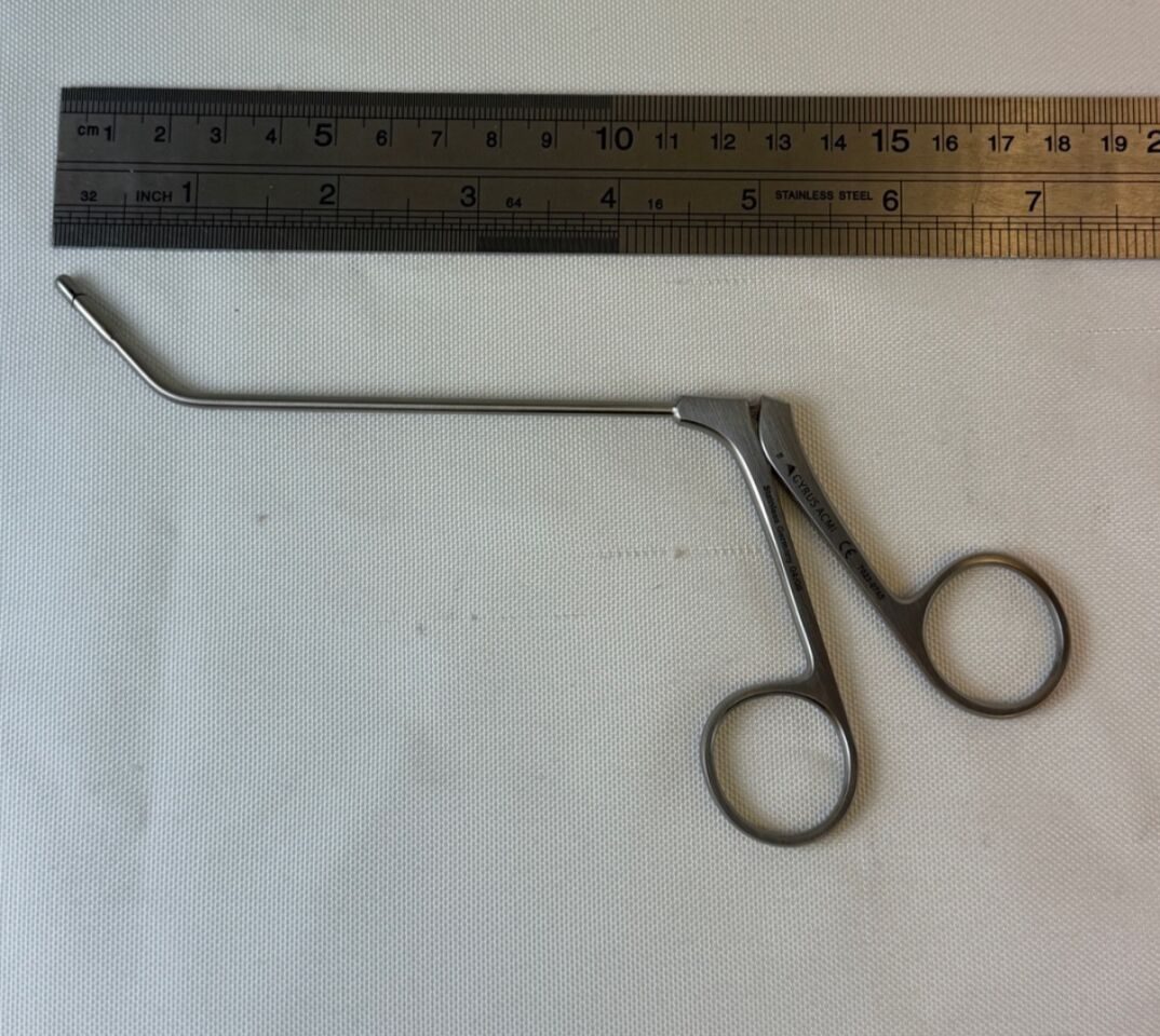 GYRUS ACMI 7023-0745 Giraffe Biopsy Forcep 45deg x 4mm Double Spoon Jaws — photo 6